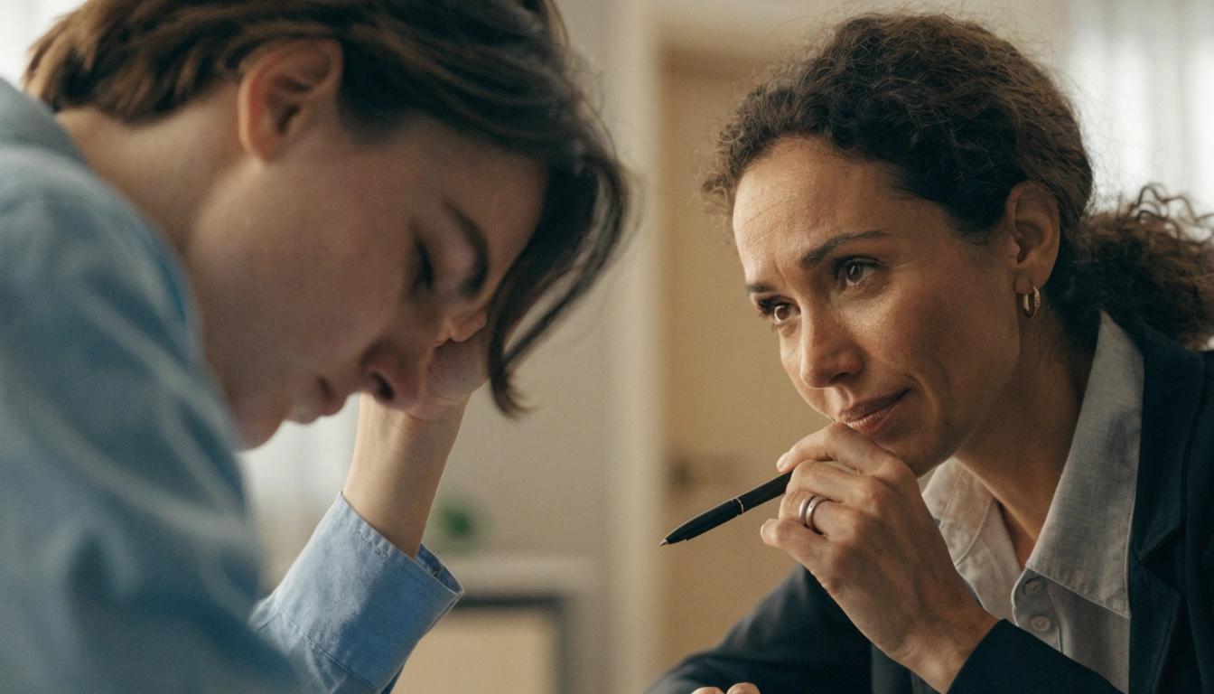 Understanding OCD Treatment: A Guide to Specialized Care 4 A compassionate psychiatric specialist offering immediate crisis support and guidance in a safe clinical setting.